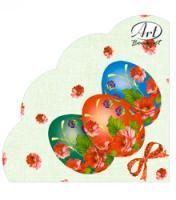 Салфетки 3-сл d 32 см  Rondo Праздничная (12) 1/15 Салфетки 3-сл d 32 см  Rondo Праздничная (12) 1/15