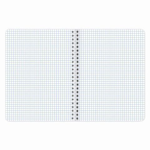 Тетрадь 48л А5 клетка на спирали АБСТРАКЦИЯ BRAUBERG ЭКО 1/100