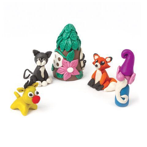 Пластилин 12цв 240г классический, стек Эники-Беники ПИФАГОР 1/16