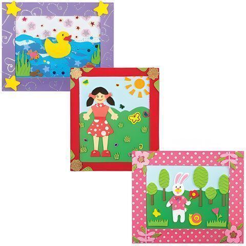 Пористая резина/фоамиран А4, 2 мм ОСТРОВ СОКРОВИЩ 5 л, 5 цв, яркие цвета, САМОКЛЕЯЩАЯСЯ (вывод)