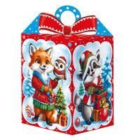 НГ Коробка Зверята до 1кг 115х115х170/220 1/150