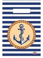 Пакет с вырубной ручкой (20х30)-30 Тельняшка Тико 100/3000