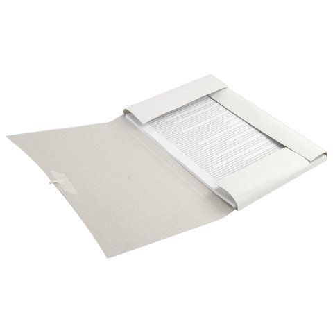Папка для бумаг на завязках картон BRAUBERG гар пл 300г/кв.м 200л 1/150