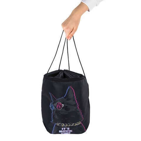 Мешок для обуви 47х37см с петлей карман на молнии Movie time BRAUBERG
