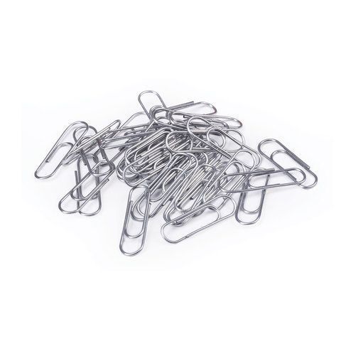 Скрепки 28мм 100шт оцинкованные эконом STAFF 1/144