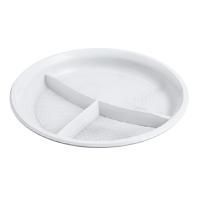 Тарелка d-205 3-х секционная ПС Атлас эконом 100/1400