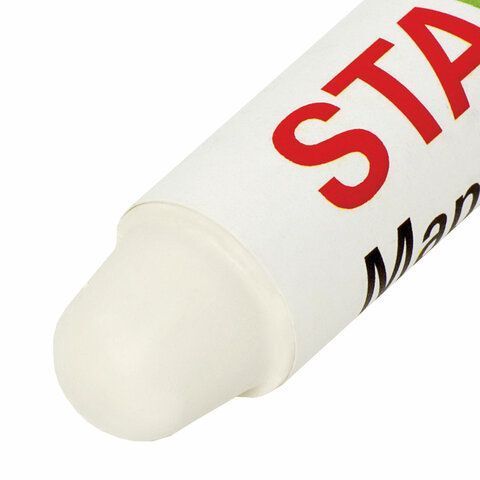 Маркер для промышленной маркировки белый твердый -20 до +40С ПМ-100  STAFF 1/12/144