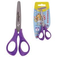 Ножницы 130мм метал европодвес Котик Мяу Юнландия  1/24 