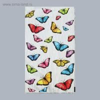 Пакет подарочный полипропилен (20х35) металл+печать Танго 100/100