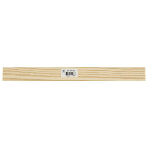 Линейка 25см деревянная канадская сосна STAFF 1/72