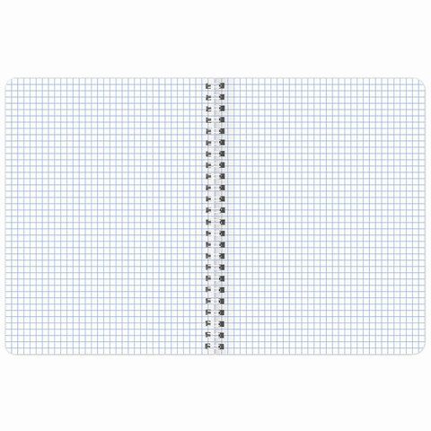 Тетрадь 48л А5 клетка гребень Color  BRAUBERG 1/4/96