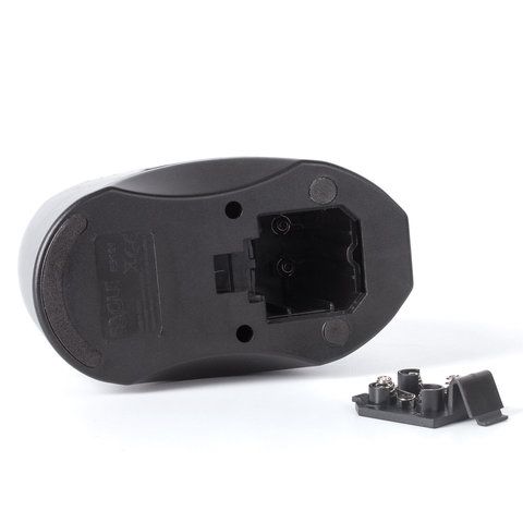 Точилка электрическая питание от 4 батареек АА спиралевидное лезвие JET Brauberg 1/12