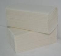 Полотенца бумажные 1сл 250л белые 23х23 (V) 33гр 1/20