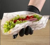 Пакет бумажный уголок 80х40х225 (для Хот дога) Aviora/Авиора 100/3000