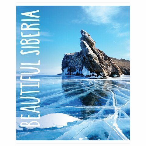 Тетрадь 48л А5 клетка обложка картон Природа BRAUBERG 1/10/100