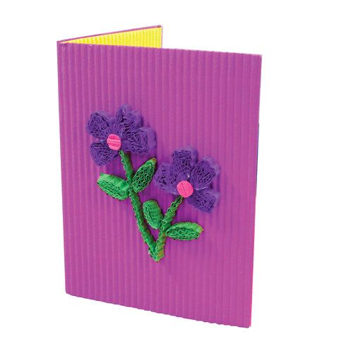 Цветной картон А4 5л 5цв 250 г/м2 гофрированный ОСТРОВ СОКРОВИЩ 1/100