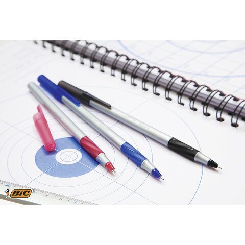 Ручка шариковая синяя 0,35мм BIC Round Stic Exact 1/20/360