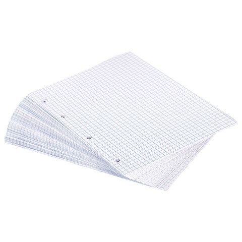 Сменный блок к тетради на кольцах 80л А4 клетка BRAUBERG ЭКО 1/30