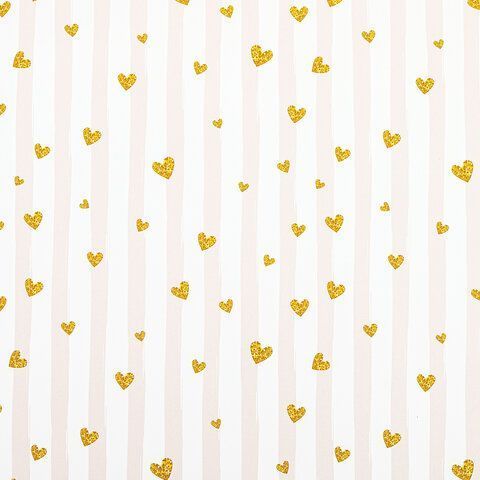 Бумага подарочная 70х100см Золотая Сказка Love story,ассор. 5 дизайнов, мелов.70г/м2 1/50