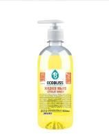 Мыло жидкое 500мл с дозатором Сочный лимон Ecobliss 1/10