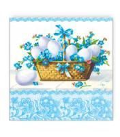 Салфетки (33х33) 3-сл АртБукет Пасхальная корзина(20) 1/12 Салфетки (33х33) 3-сл АртБукет Пасхальная корзина(20) 1/12