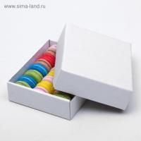 Коробка без окна 180х150х50мм микрогофрокартон белая 1/5/250