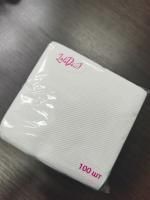 Салфетки (24х24) (100) белые 1/30 Салфетки (24х24) (100) белые 1/30