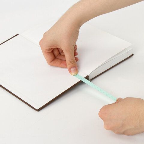 Закладки-ляссе фактурные для книг А5 (длина 28см) 